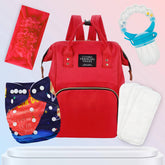 Baby Care Accessories Cloth Diaper, Inserts, Diaper Bag, Headbands, Nibbler (Set of 5)